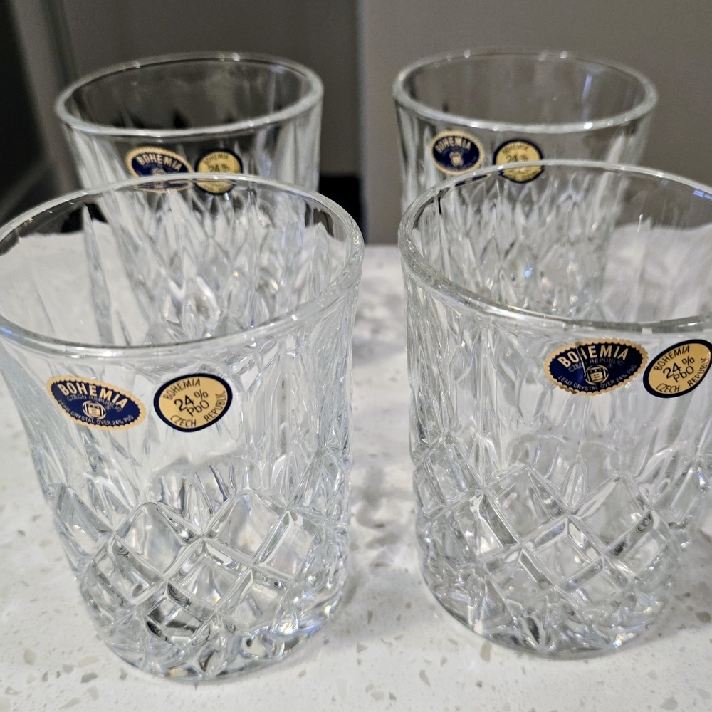 Bohemia 4 Glass Cup - Picture 2 of 4